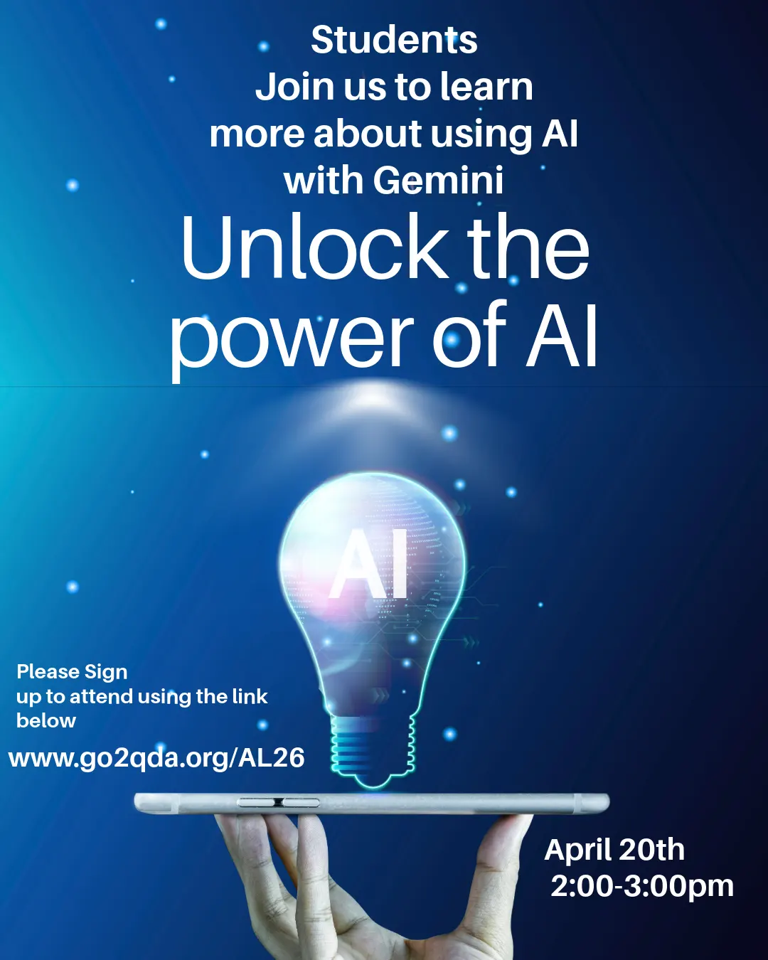 AI Webinar Information